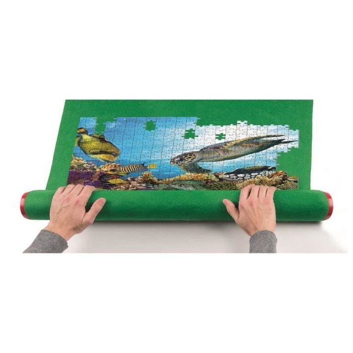 Clementoni - Tapis de Puzzles - Puzzle Mat - Vert - Intérieur - Pour