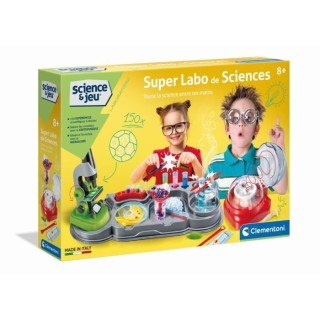 Clementoni - Science & Jeu - Super labo de sciences - Microscope, cent