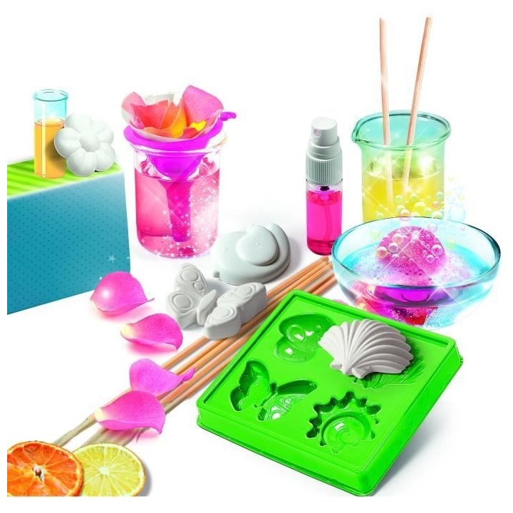 Coffret Beauté DIY - Clementoni - Savons en forme de coquillages, pap