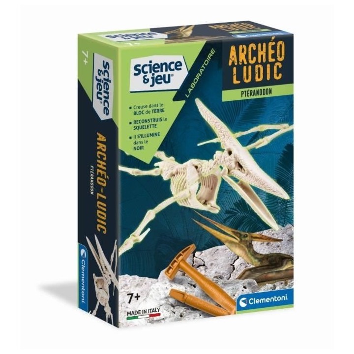 Clementoni - Science & Jeu - Archéo Ludic - Ptéranodon