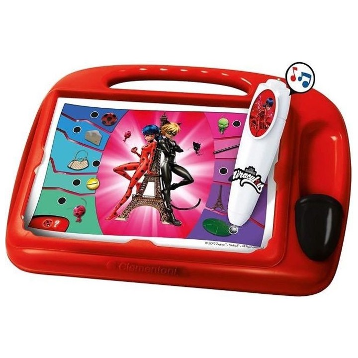 Clementoni - Pupitre éducatif - Miraculous - 18 activités -