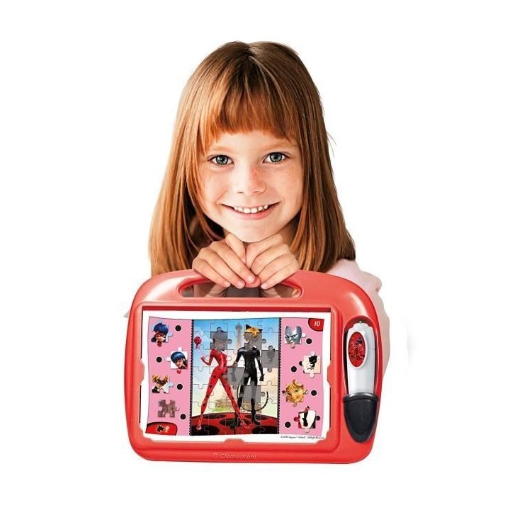 Clementoni - Pupitre éducatif - Miraculous - 18 activités -