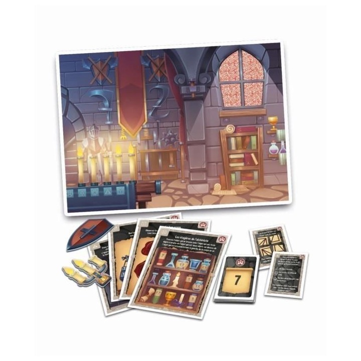 Clementoni - Escape Game - 3 pieces : Pharaon, Espace, Château - 1 a