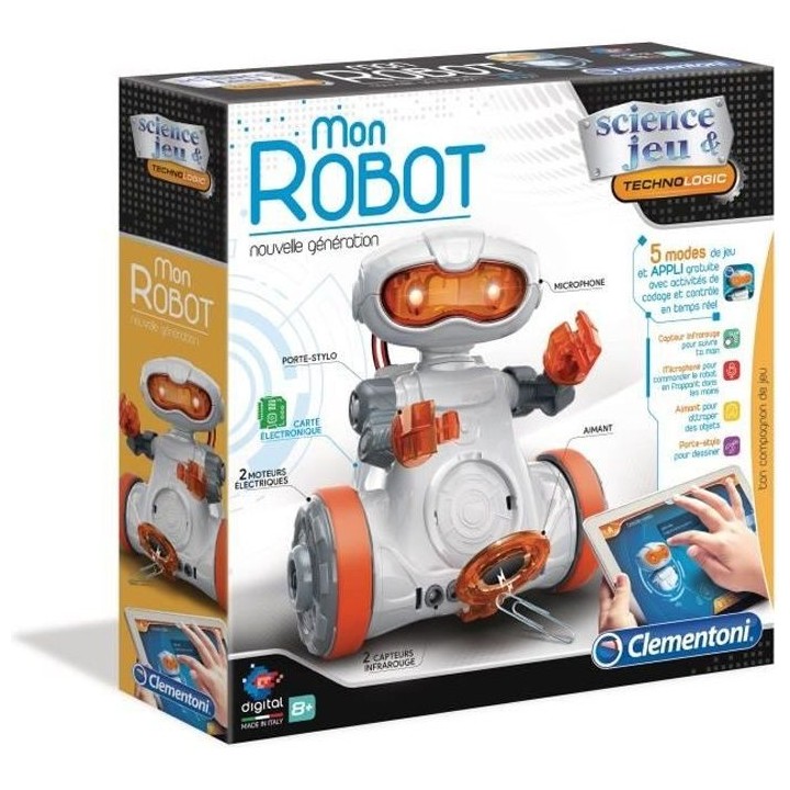 Clementoni - Science & Jeu - Mon Robot - Nouvelle génération
