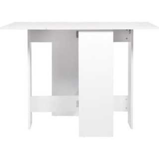 Table a manger pliable VARDA - En panneaux de particules avec décor p