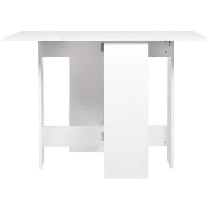 Table a manger pliable VARDA - En panneaux de particules avec décor p