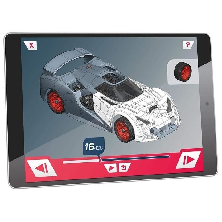 Clementoni - Science & Jeu - Hypercar a construire