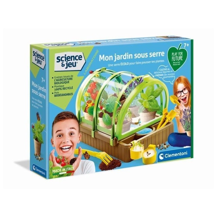 Clementoni - Science & Jeu - Mon jardin sous serre