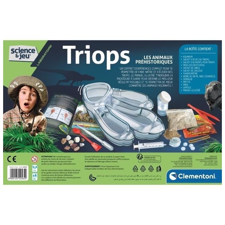 Clementoni - Science & Jeu - Triops