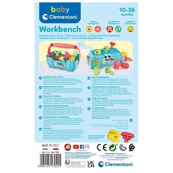 Baby Clementoni - Atelier de bricolage