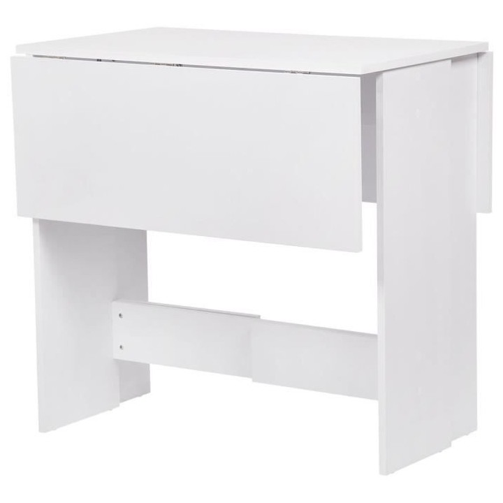 Table a manger pliable VARDA - En panneaux de particules avec décor p