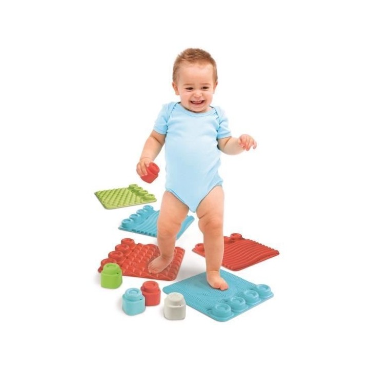 Tapis sensoriels - Clementoni - Clemmy - Rouge - Multicolore - Bébé