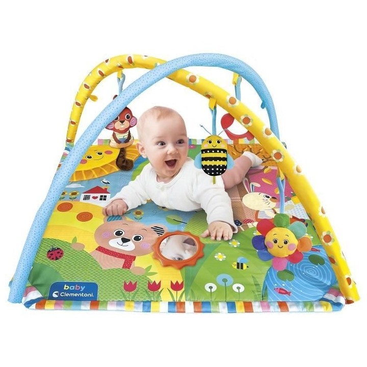 Tapis d'éveil Baby Clementoni -Projecteur et activités sensorielles