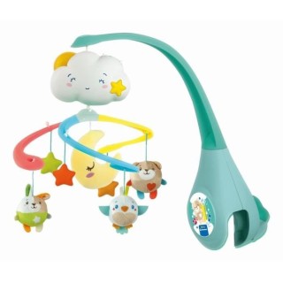 Mobile - CLEMENTONI - Sweet Dream Cot - Musique, rotation et peluches