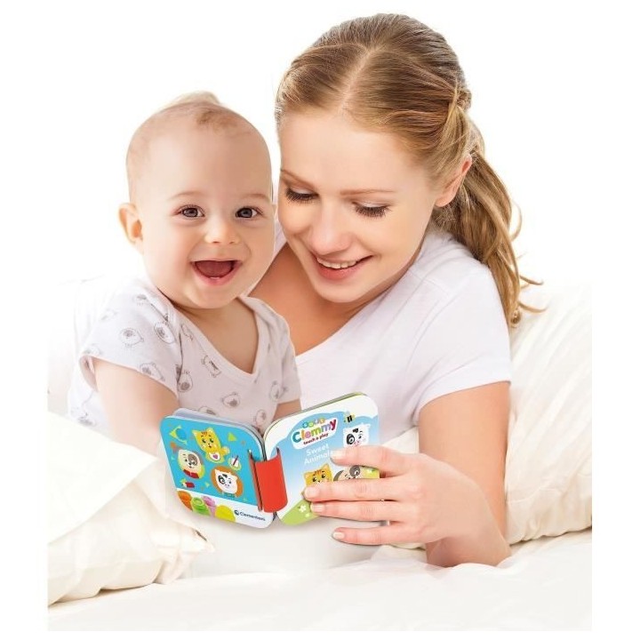 Clementoni - Cubes & Animaux Soft Clemmy - 6 cubes + 3 personnages + L