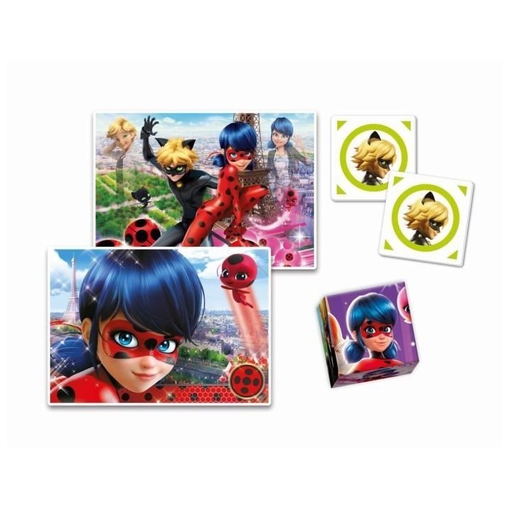 Coffret d'activités préscolaires 4 en 1 Miraculous - Clementoni - 2