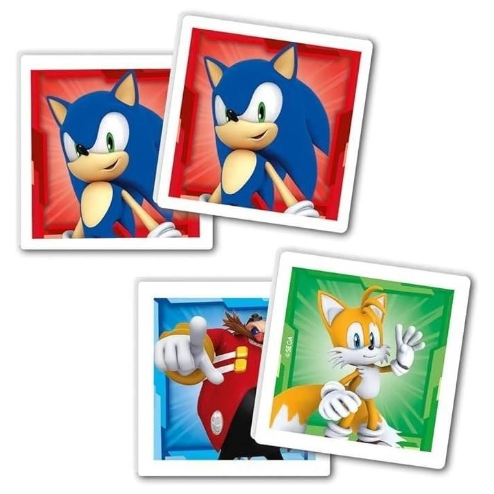 Clementoni - Edukit - Sonic - Coffret apprentissage 4 en 1 - 2 puzzles
