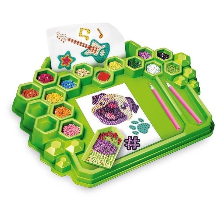 Atelier créatif - Clementoni - Créations autocollant 3D étincelant