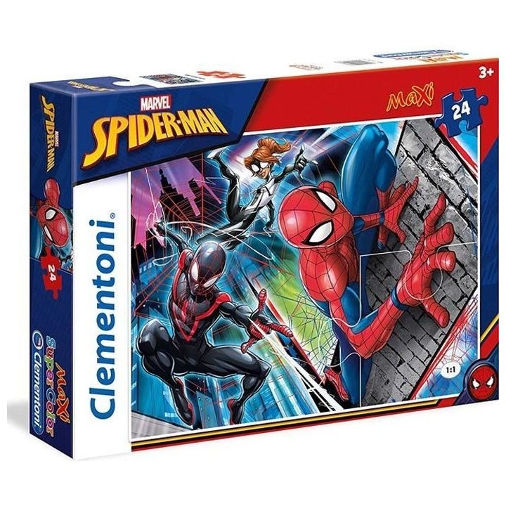 Clementoni -24 pieces Maxi - Spider-Man