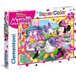 Clementoni - Puzzle Minnie Happy Helpers - 104 pieces - Fille - A part
