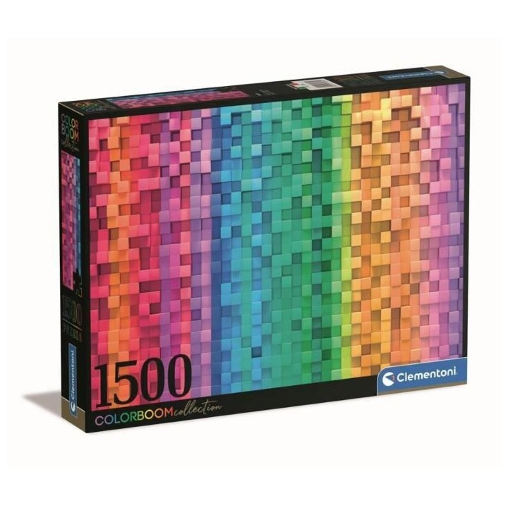Clementoni - Colorboom collection - Puzzle 1500 pieces - Pixels