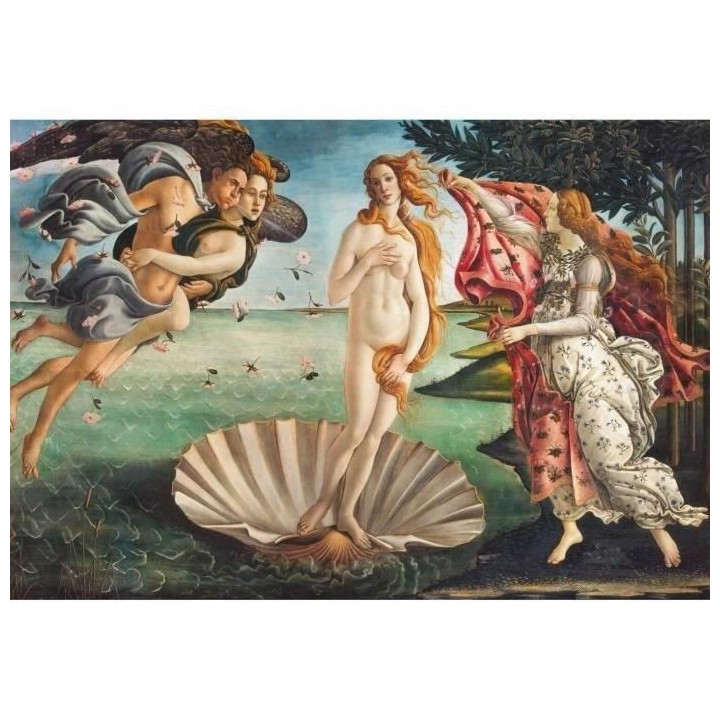 Clementoni - Museum - Puzzle 2000 pieces - Botticelli : The Birth of V