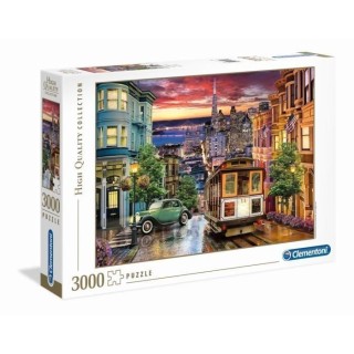 Puzzle - Clementoni - San Francisco - 3000 pieces - Multicolore - 119