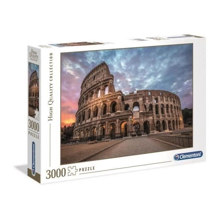 Puzzle - Clementoni - Colisée Sunrise - 3000 pieces - Architecture et