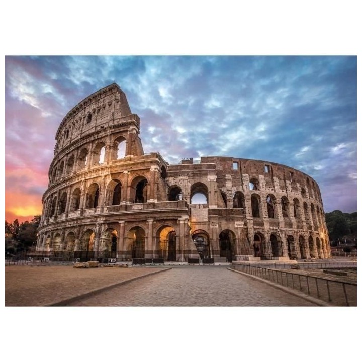 Puzzle - Clementoni - Colisée Sunrise - 3000 pieces - Architecture et
