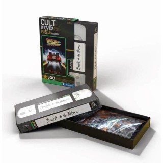 Puzzle Retour vers le futur - Clementoni - 500 pieces - Collection Cul