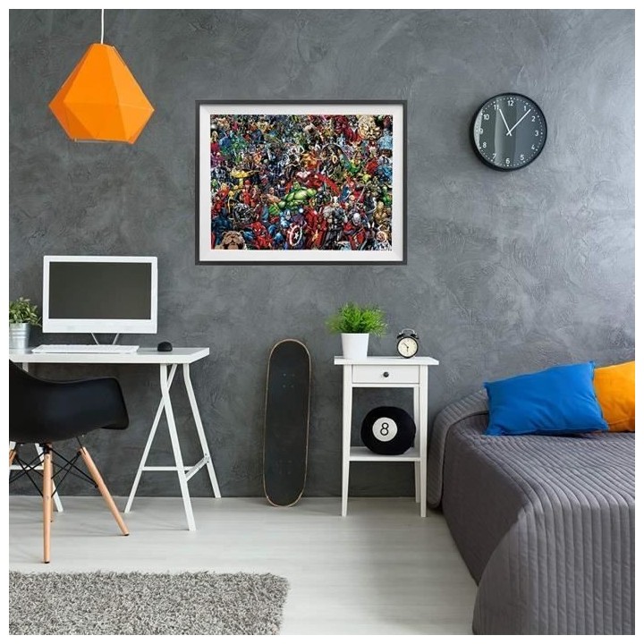 Puzzle Impossible 1000 pieces Marvel - Clementoni