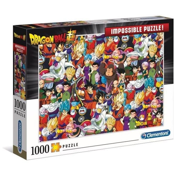 Clementoni - Puzzle Dragon Ball - 1000 pieces - Dessins animés et BD