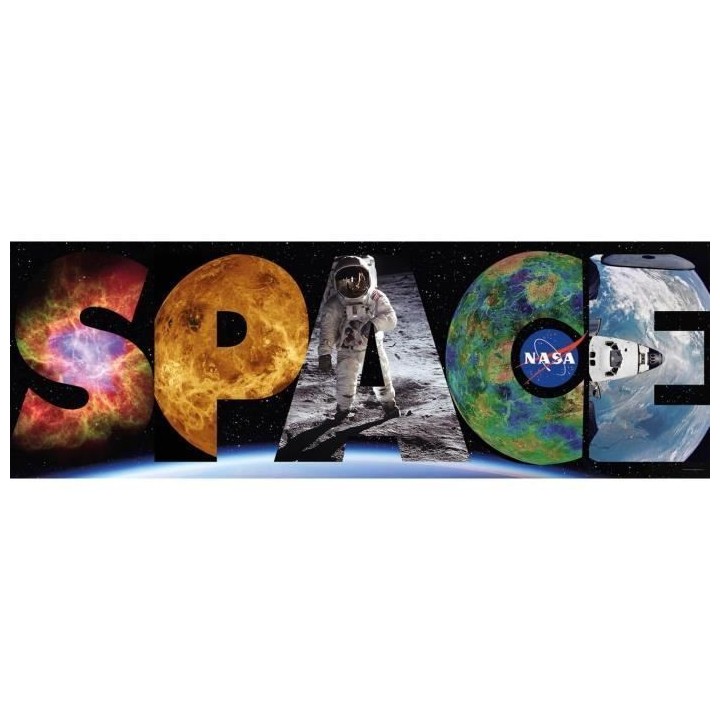 Puzzle Panorama 1000 pieces - Clementoni - NASA