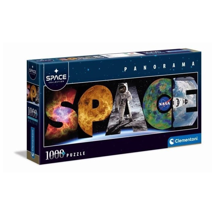 Puzzle Panorama 1000 pieces - Clementoni - NASA