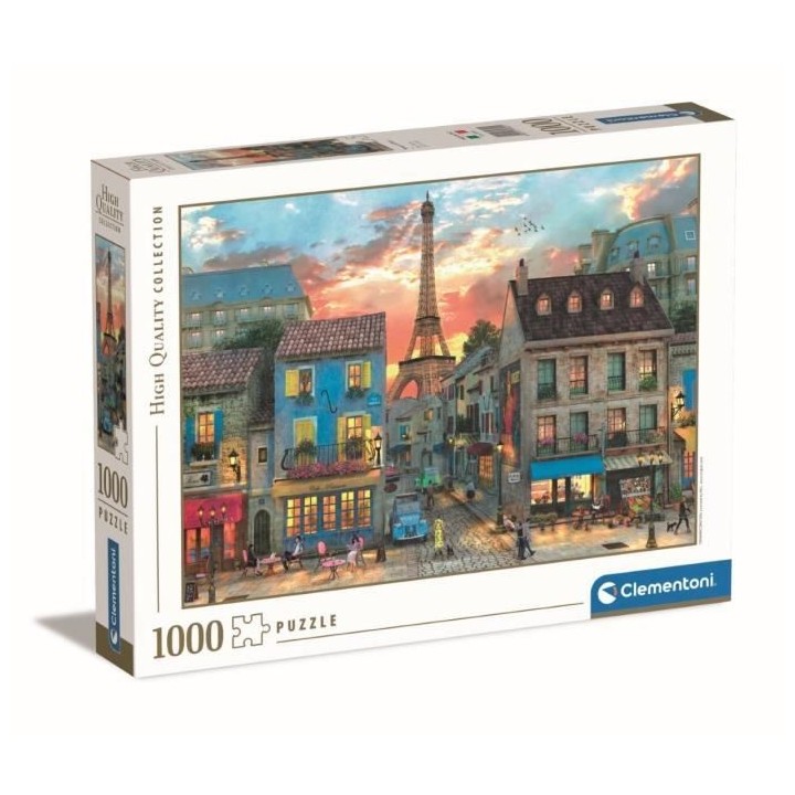Clementoni - 1000p Rues de Paris - 70 x 50 cm