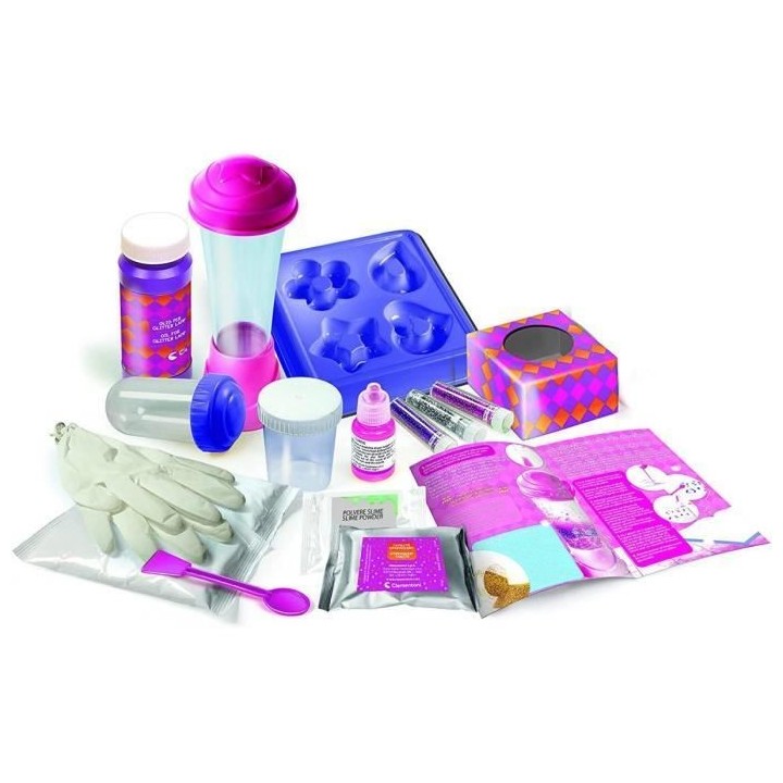 Jeu scientifique pour enfants - CLEMENTONI - Expériences pailletées