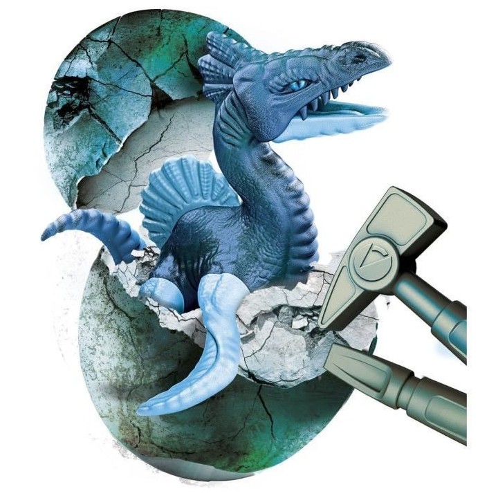 Clementoni - Sciences et jeu - oeuf légendaire - Dragon Marin