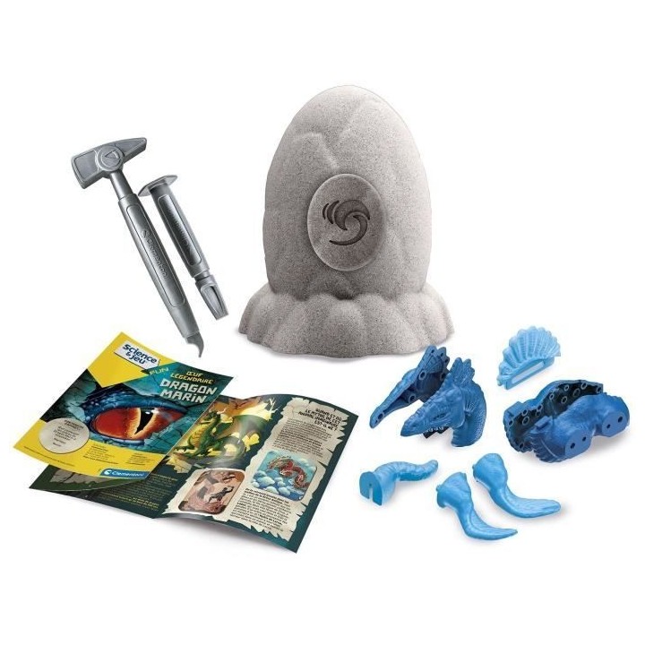 Clementoni - Sciences et jeu - oeuf légendaire - Dragon Marin