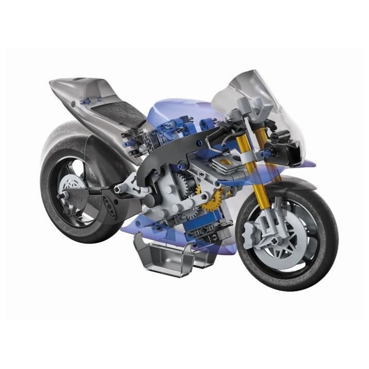 Clementoni - Coffret de construction Yamaha M1 - Application disponibl