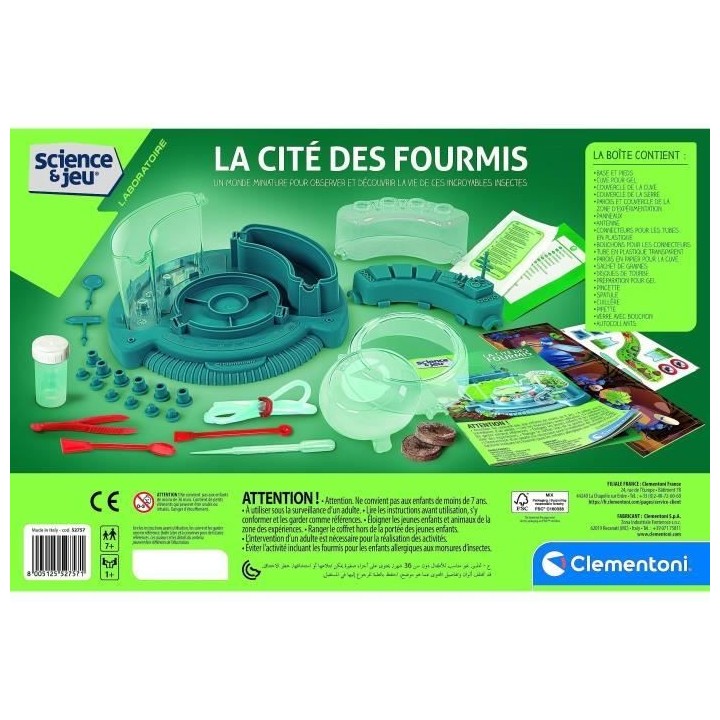 Clementoni - Sciences et Jeu - La cité des fourmis - Observatoire de