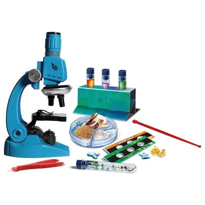 Clementoni - Sciences et Jeu - Super Microscope Professionnel - 8 ans