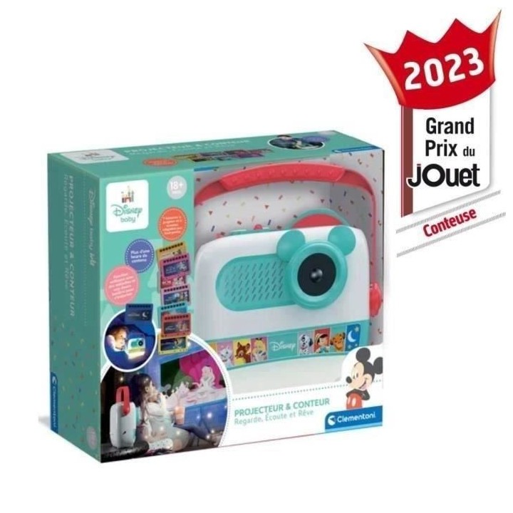 Disney baby - Clementoni - Projecteur & Conteur d'histoires - 8 histoi