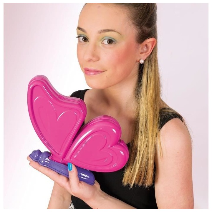 Palette de maquillage papillon - Clementoni - Fards a paupieres, rouge