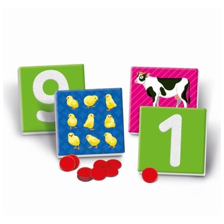 Montessori - Clementoni - Les chiffres tactiles - Jeu éducatif appren
