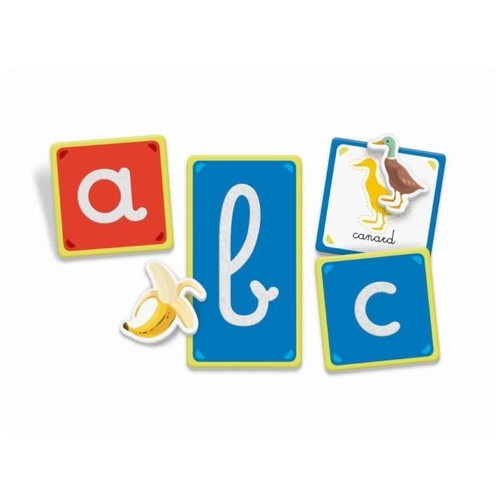 Montessori - Clementoni - Les lettres tactiles - Jeu éducatif pour ap