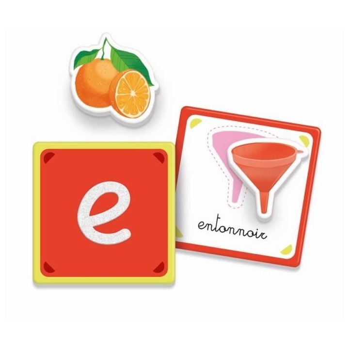 Montessori - Clementoni - Les lettres tactiles - Jeu éducatif pour ap