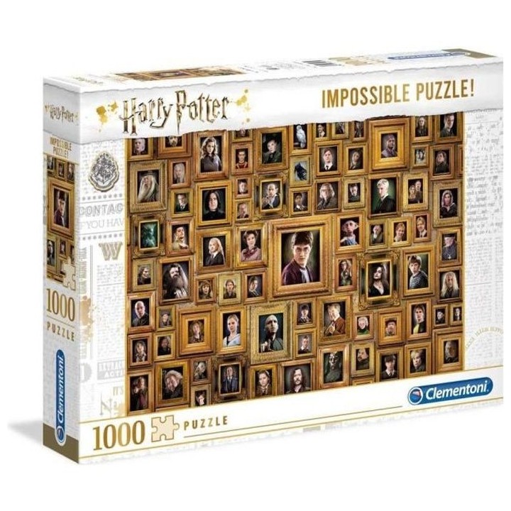 Puzzle Impossible Harry Potter - Clementoni - 1000 pieces - Fabriqué