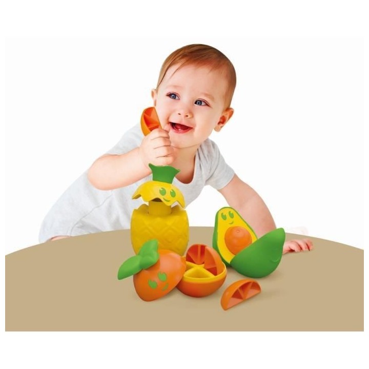 Clementoni - Mes fruits a assembler