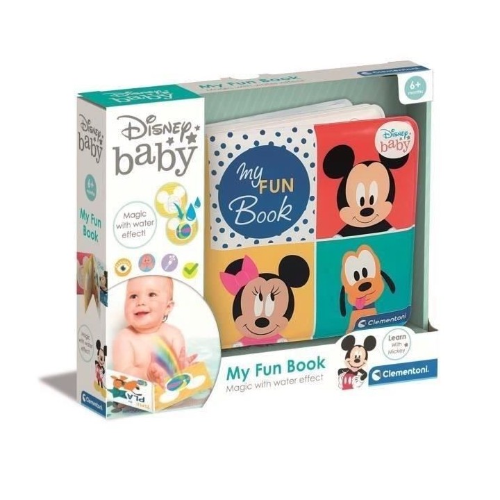 Clementoni - Mon premier livre Baby Mickey