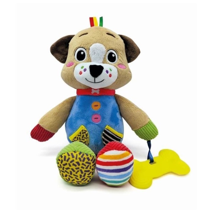 Peluche Chiot - Coffret Cadeau - Clementoni - Des la Naissance